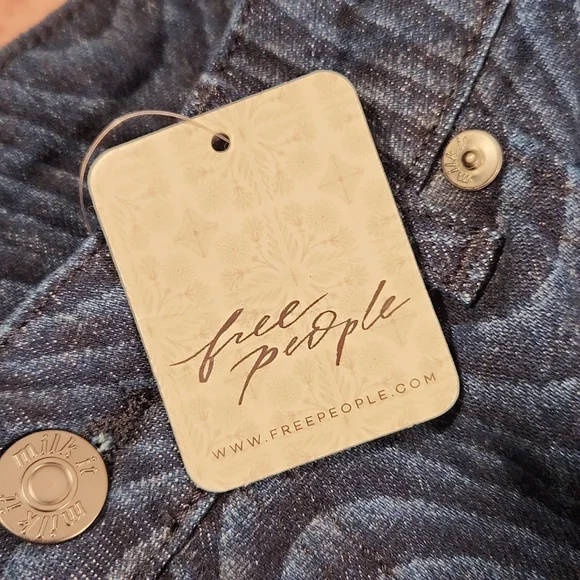 Free People Milk it Laser Jeans - Picture 6 of 12